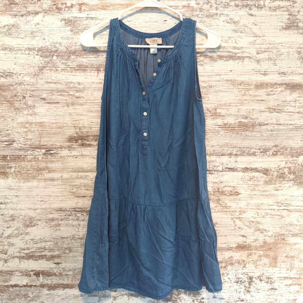 LOFT Denim XS Dress